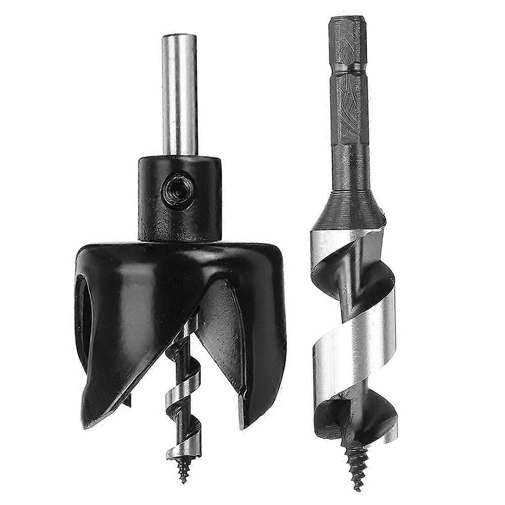 Woodworking Hole Saw Drill Bit Round Four/six Tooth Cemented Carbide Lock Installation Hole Saw Cutter