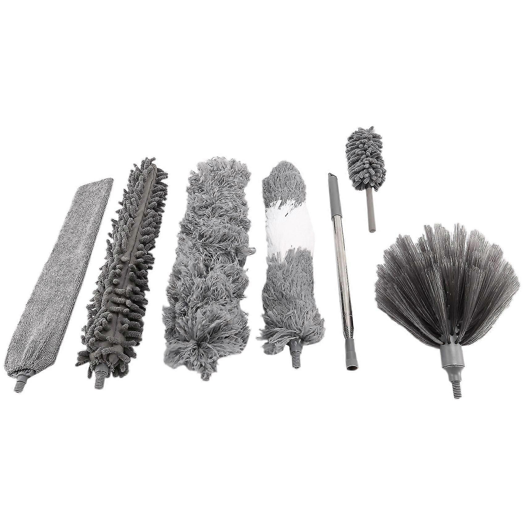 Microfiber Duster Kit For Cleaning, Reusable Bendable Washable Duster For Cobwebs,ceiling Fan,blinds