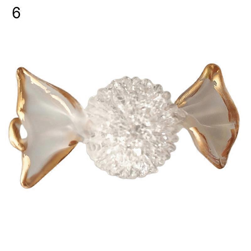 Ornament Candy Excellent Workmanship Compact Figurine High Borosilicate Glass Creative Desktop Christmas Sweets Decor for Home KAESI