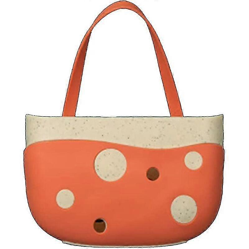 Drain Basket For Kitchen Storage (orange)