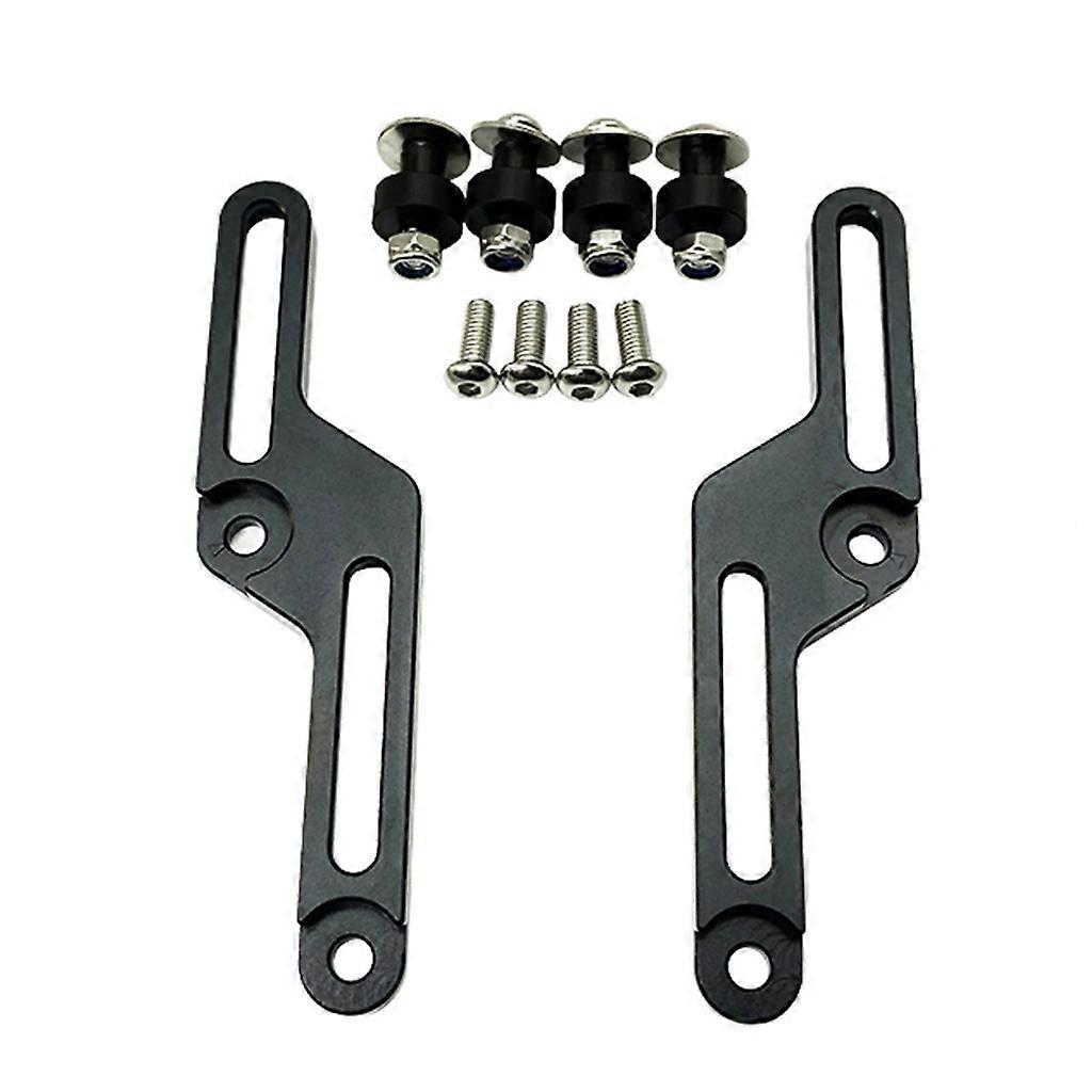 For V-Strom 650 DL650 Motorcycle Aluminum Windshield Mounting Bracket Universal
