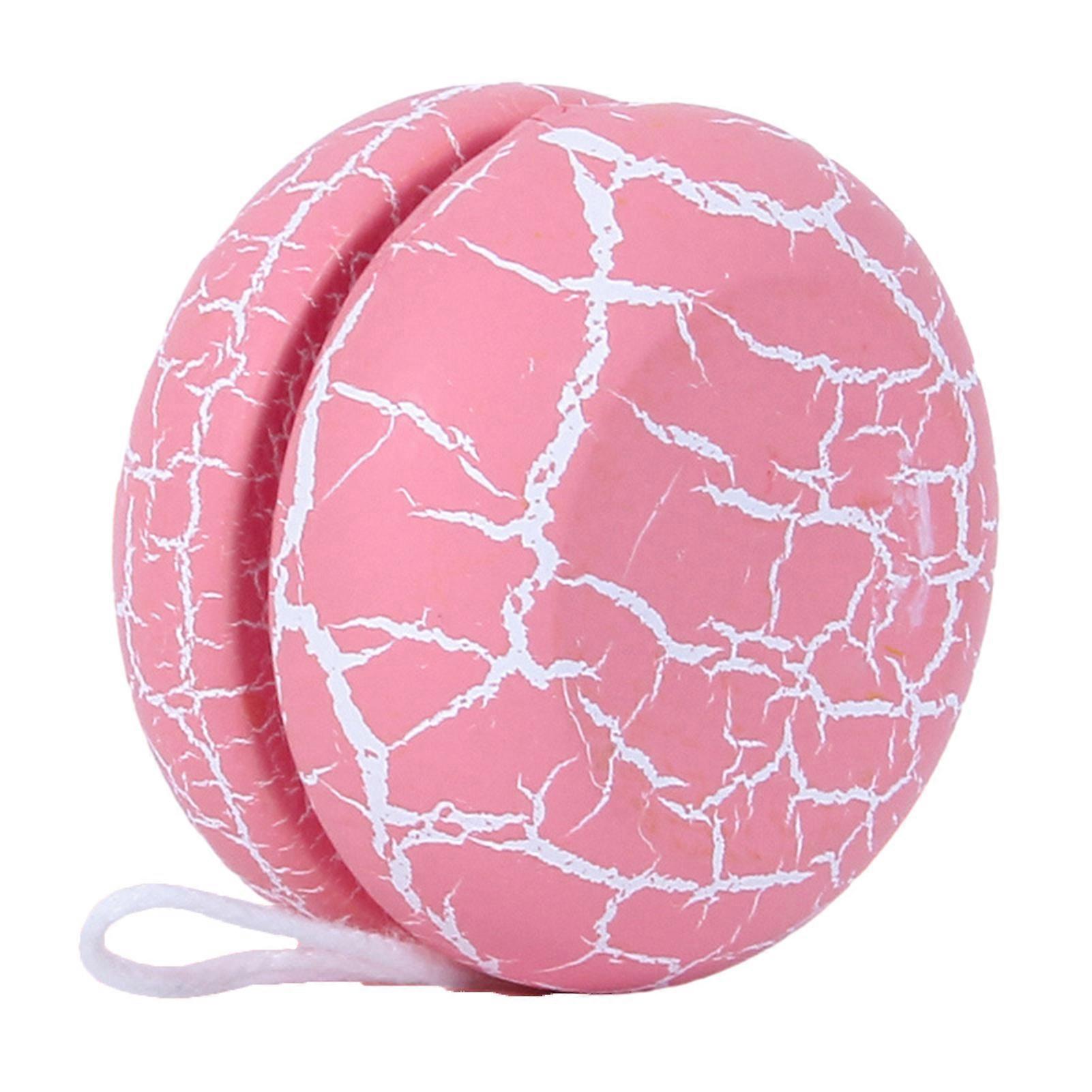 Colorful Trick Yoyo Responsive Ball with String Reflexing Auto Return Wooden Yoyo Spinning Toy Professional Responsive Yoyo for Kids Beginner Birthday