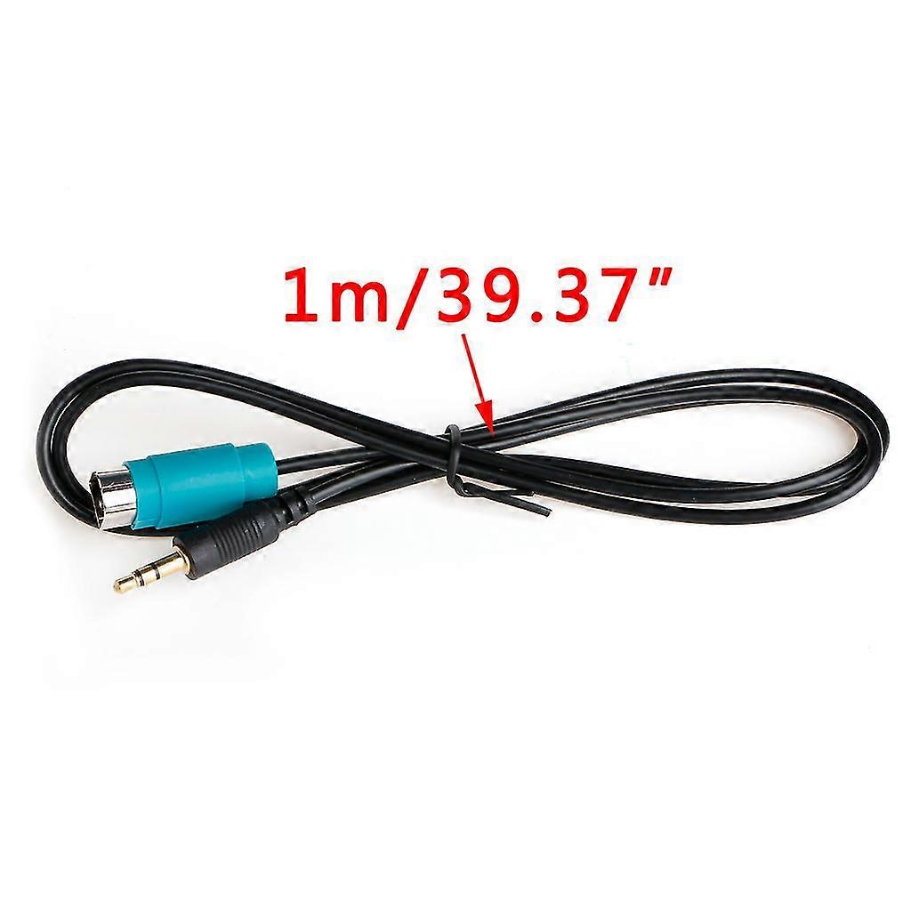 Alpine Kce-236b Mp3 3.5mm Aux Jack O Adapter For Mp3 For Psp