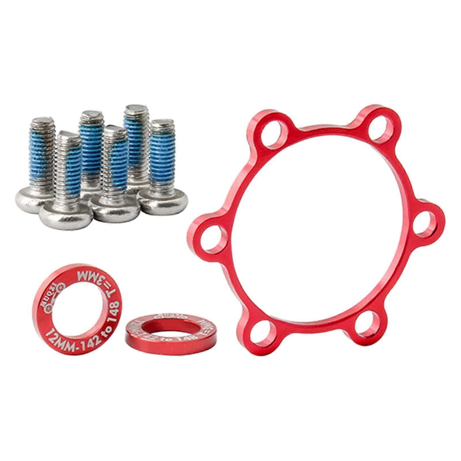 Bicycle Boost Hub Conversion Adapter Washer Cycling Accessories 3mm Red