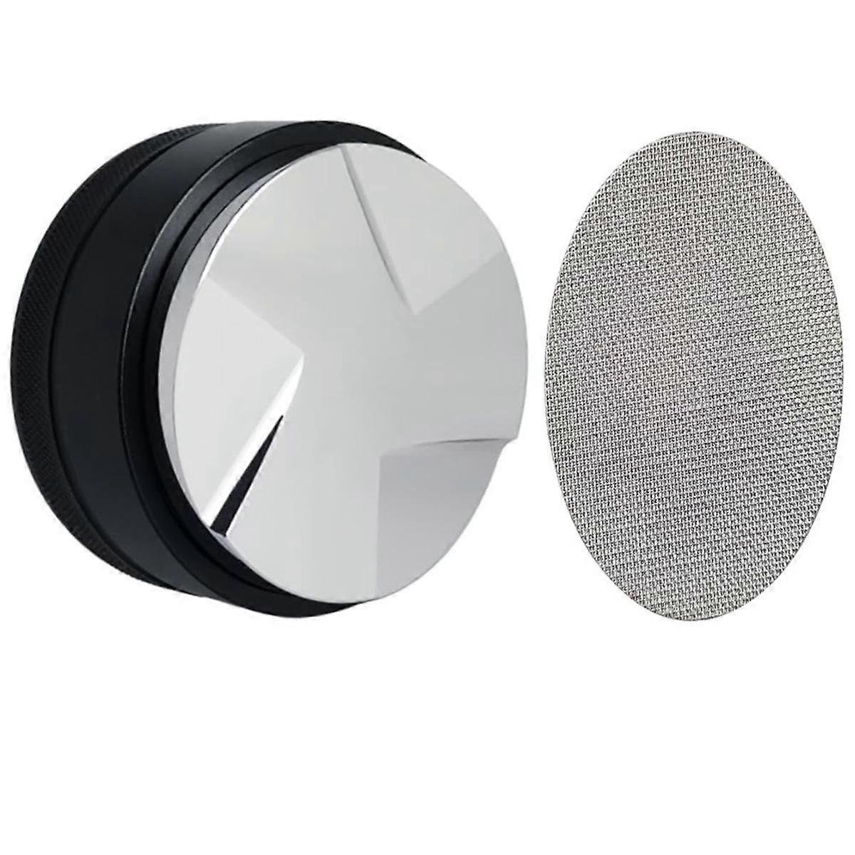 51mm Adjustable Depth-3 Angled Espresso Tamper Fits 51mm Portafilter, 51mm Coffee Distributor Tool
