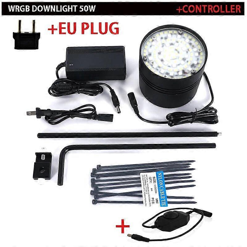 Redkid Aquarium led eau herbe lampe WRGB réservoir de poisson support de lampe bas algues explosion