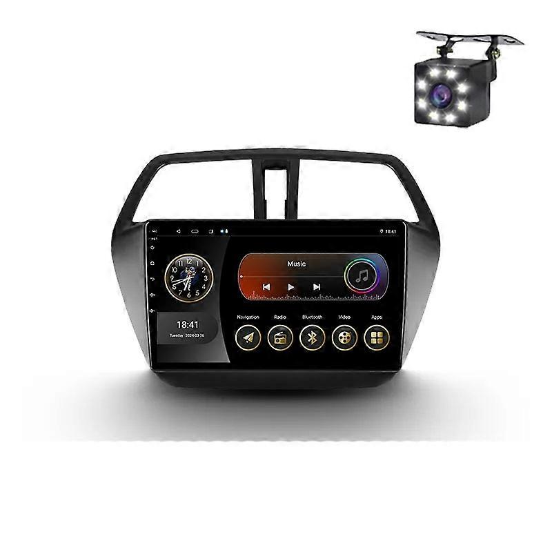 Car Radio Android 14 For Suzuki SX4 2 S-Cross 2012-2016 Multimedia Player Stereo
