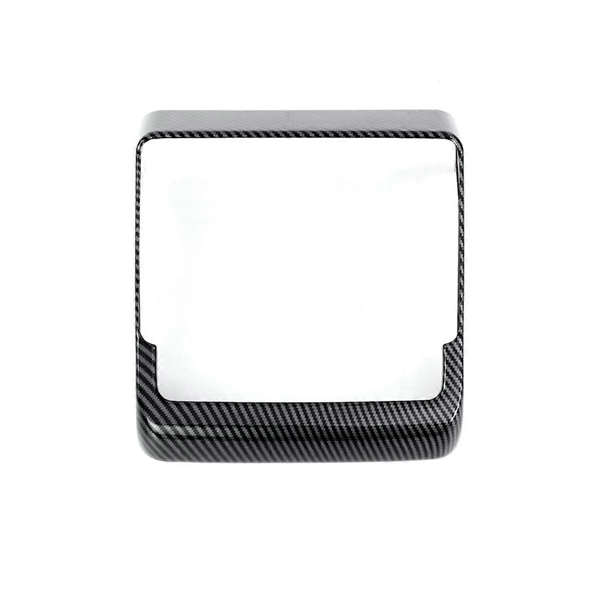 Rear Air Conditioning Vent Cover Interior Accessories for Model 3 2024 ABS Carbon Fiber Rear Screen