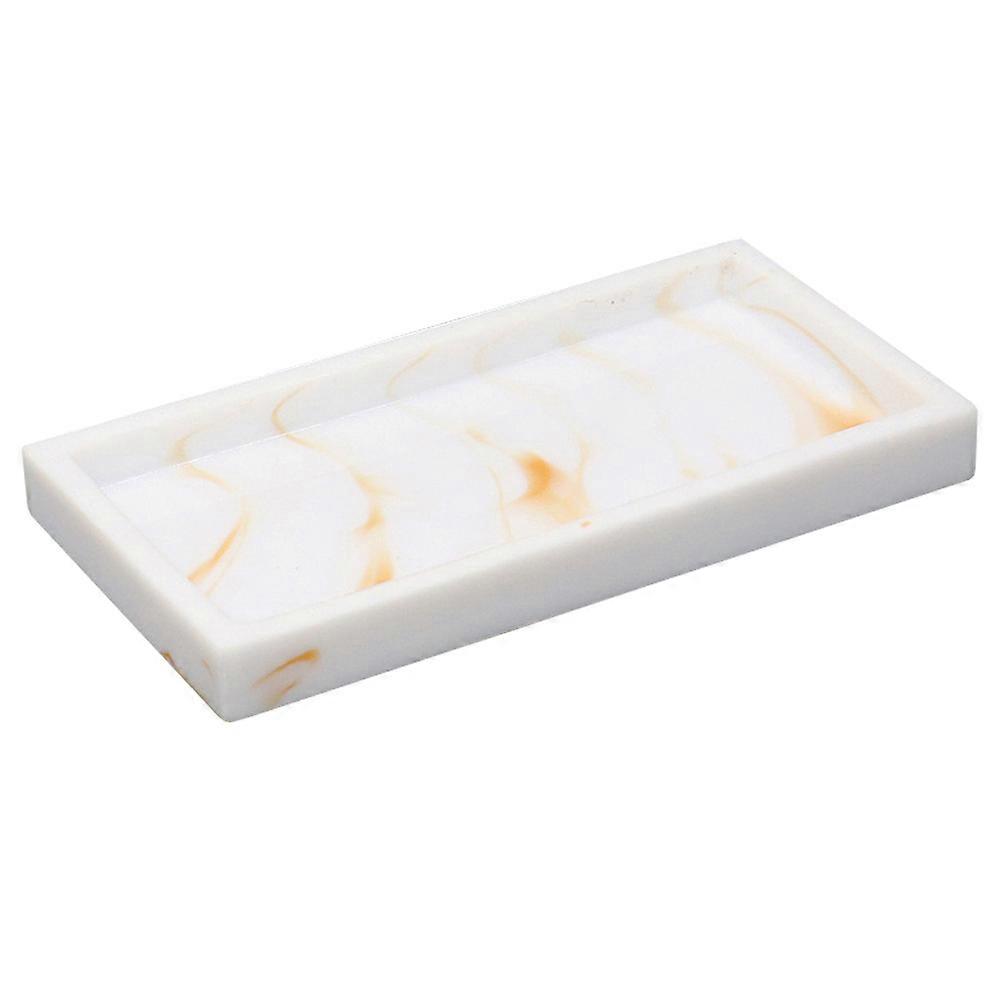 Tavă dozatoare de săpun pentru blat și tavă de toaletă, tavă flexibilă pentru baie, tavă pentru chiuvetă de bucătărie - style3