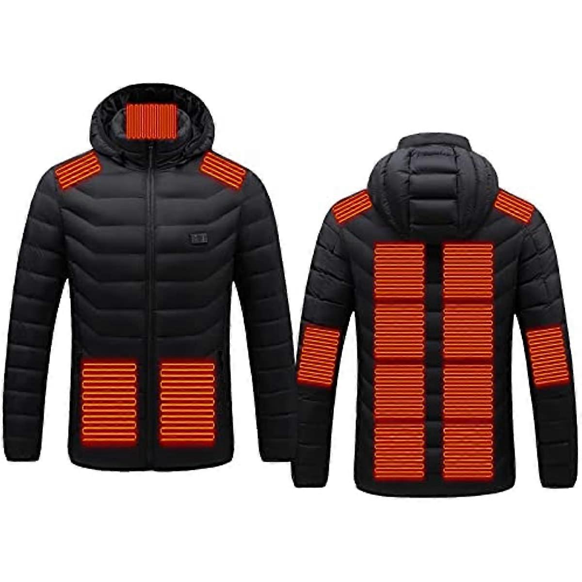 Giacca riscaldata per uomo Donna Cappotto riscaldato Con