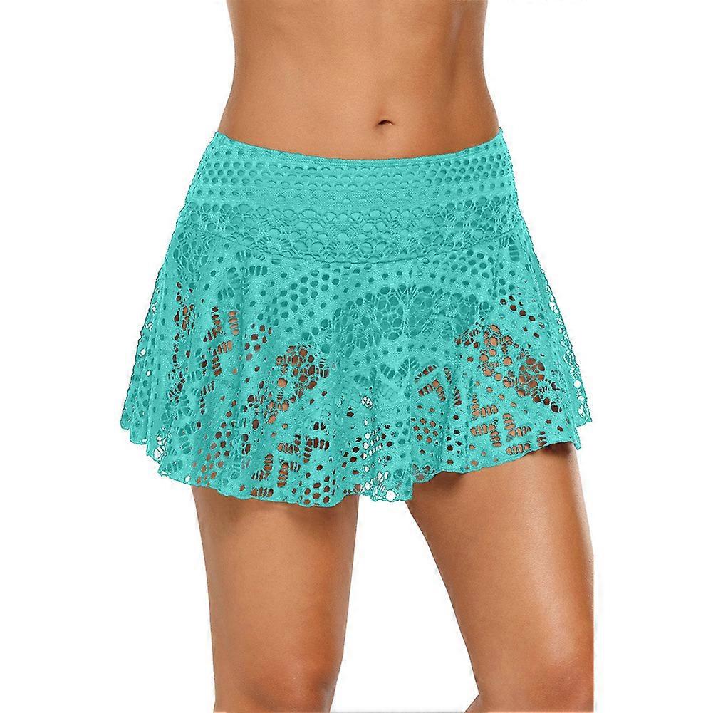Dámska plážová sukňa čipkovaná háčkovanie