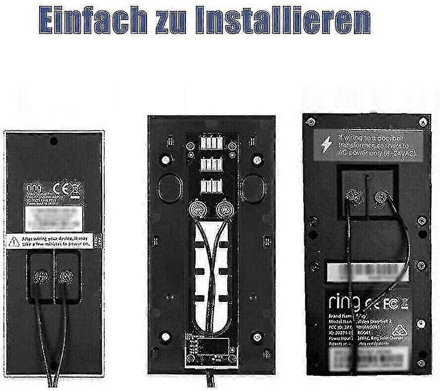 Strömadapter för Nest Hello videodörrklocka, videodörrklocka videointercom