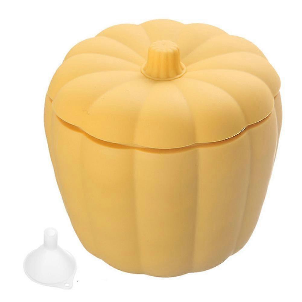Silicone Pumpkin Ice Cube Molds Diy Ice Cube Moulds Maker Portable Ice Bucket For Whiskey Cocktail
