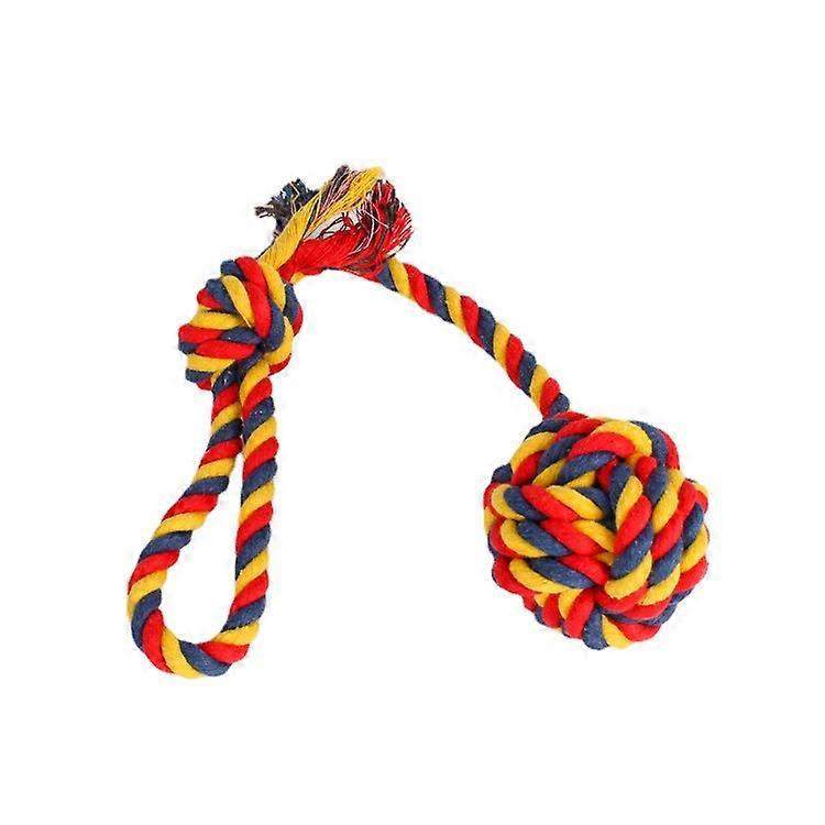 Seil mit geknoteter Kugel 8cm