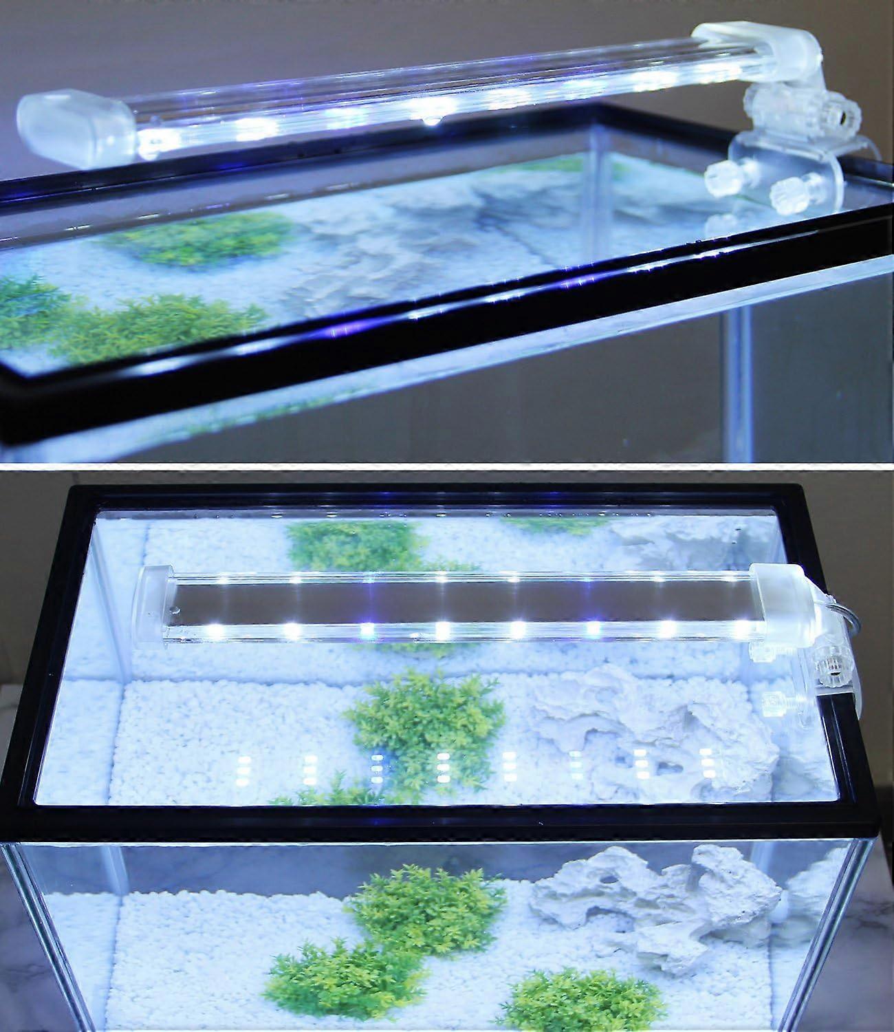 Nedsenkbar LED akvarielampe for planter hvitt og blått lys 10W