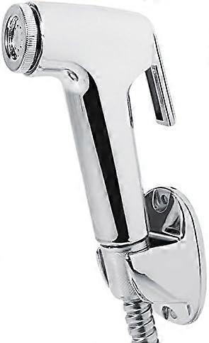 Hand Held Bidet Sprayer Set, Adjustable Multi-Function Shower Head with Hose Holder Wall Bracket for Toilet Hygiene