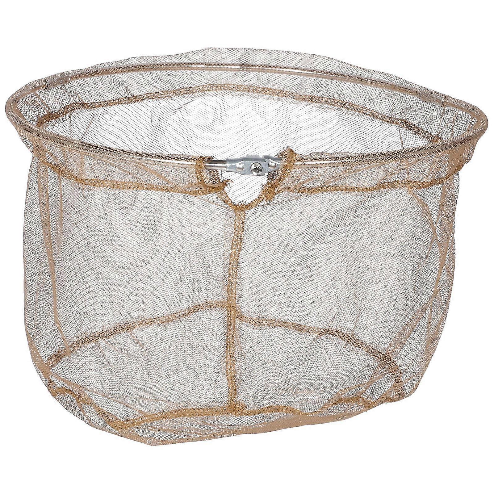 Avtakbar sammenleggbar fiskegarngarnhode Ramme i rustfritt stål Fiskegarnutstyr