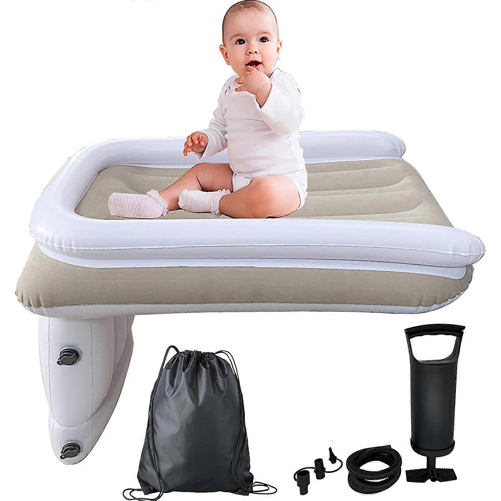 crianças Travel Cot Colchão Inflável Air Bed com Bomba -3-6 Anos