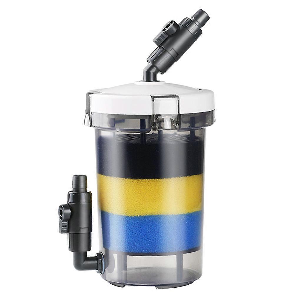 1PC Special Aquarium Filter Transparent Fish Tank Filter Bucket Aquarium Filter Equipment Front Grass Tank Filter Mute Outer Filter Barrel for Fish Ta
