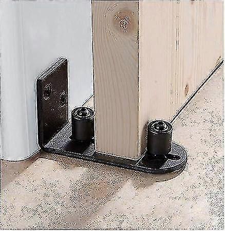 Floor Guide Adjustable Sliding Barn Door Floor Guide Rollers-