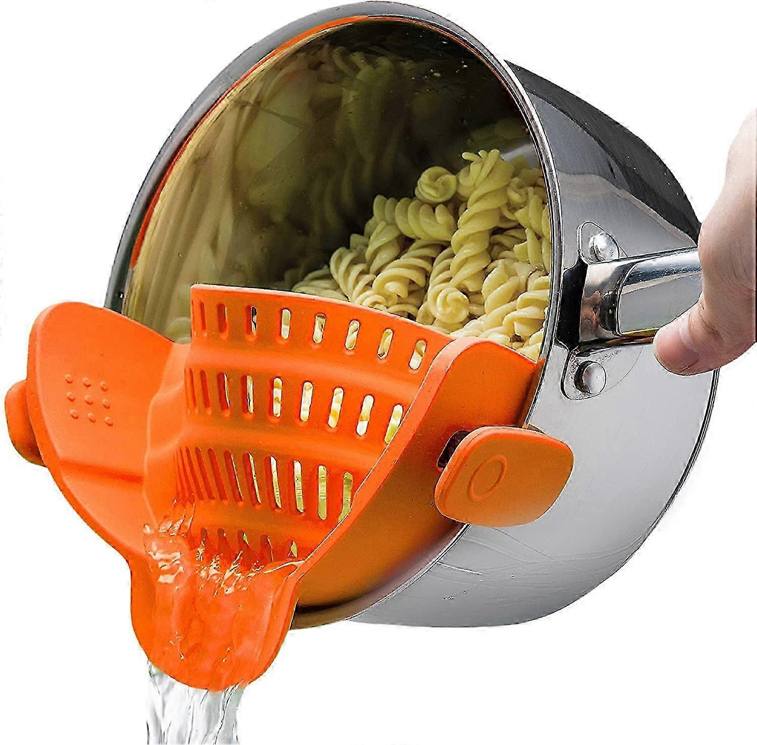 Clip-On Silicone Colander