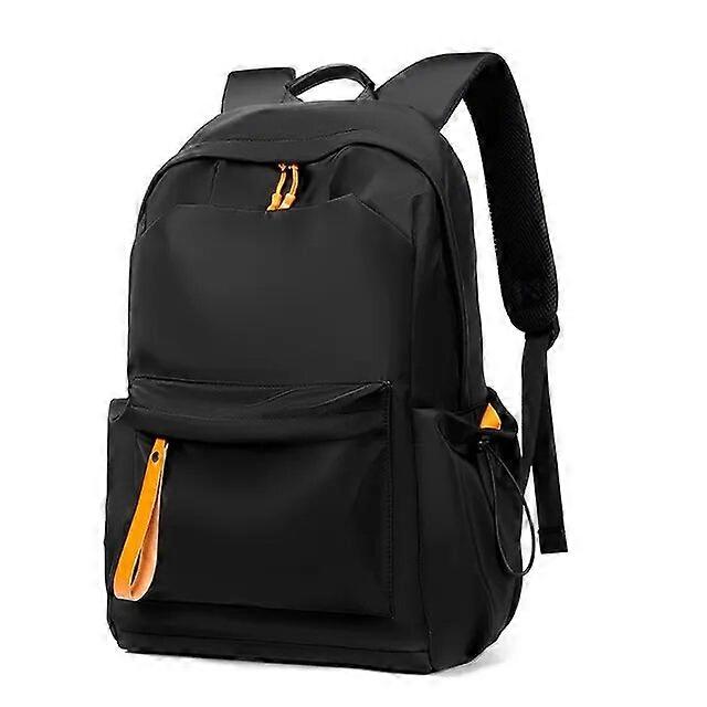 A 14-inch Casual Men's Shoulder Bag Commuting Travel Simple Large-capacity Travel Computer Bag Student Schoolbag Backpacks