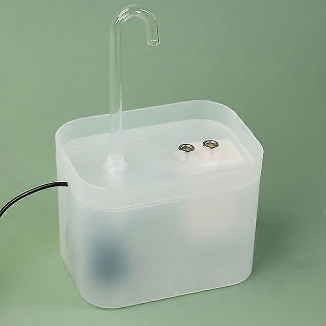 Cat Water Fountain Auto Filter USB Electric Mute Cat Drinker Bowl Pet Water Dispenser 1.5L Recirculate Filter Drinker for Cats
