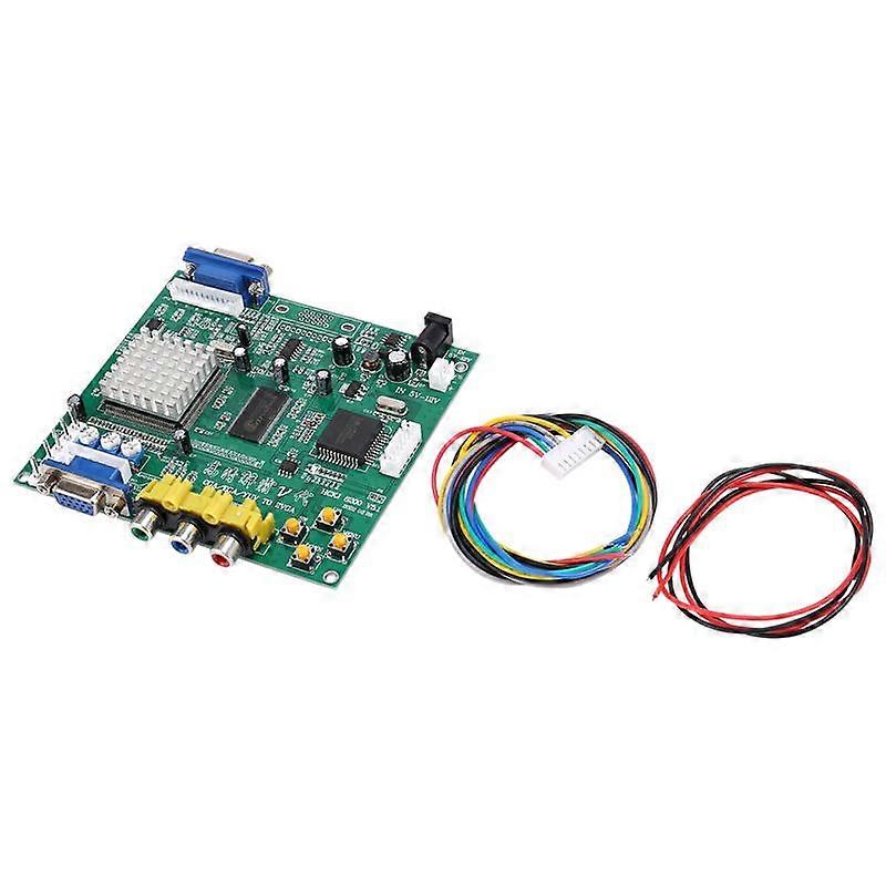 GBS8200 CGA///RGB VGA kimenet arcade jamma játék HD videó konverter Board Monitor LCD GBS-8200