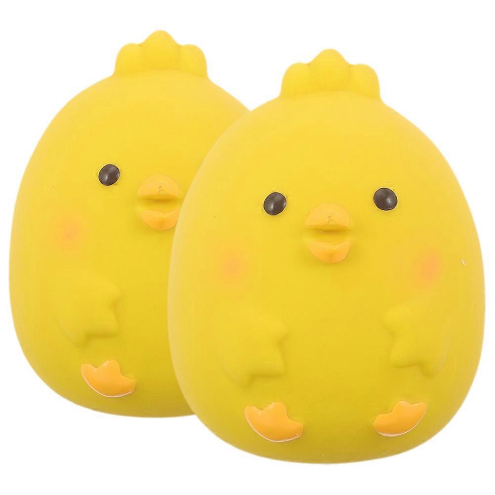 2pcs Puppy Chewing Toy Bite-resistant Dog Plaything Interactive Puppy Squeaky Plaything