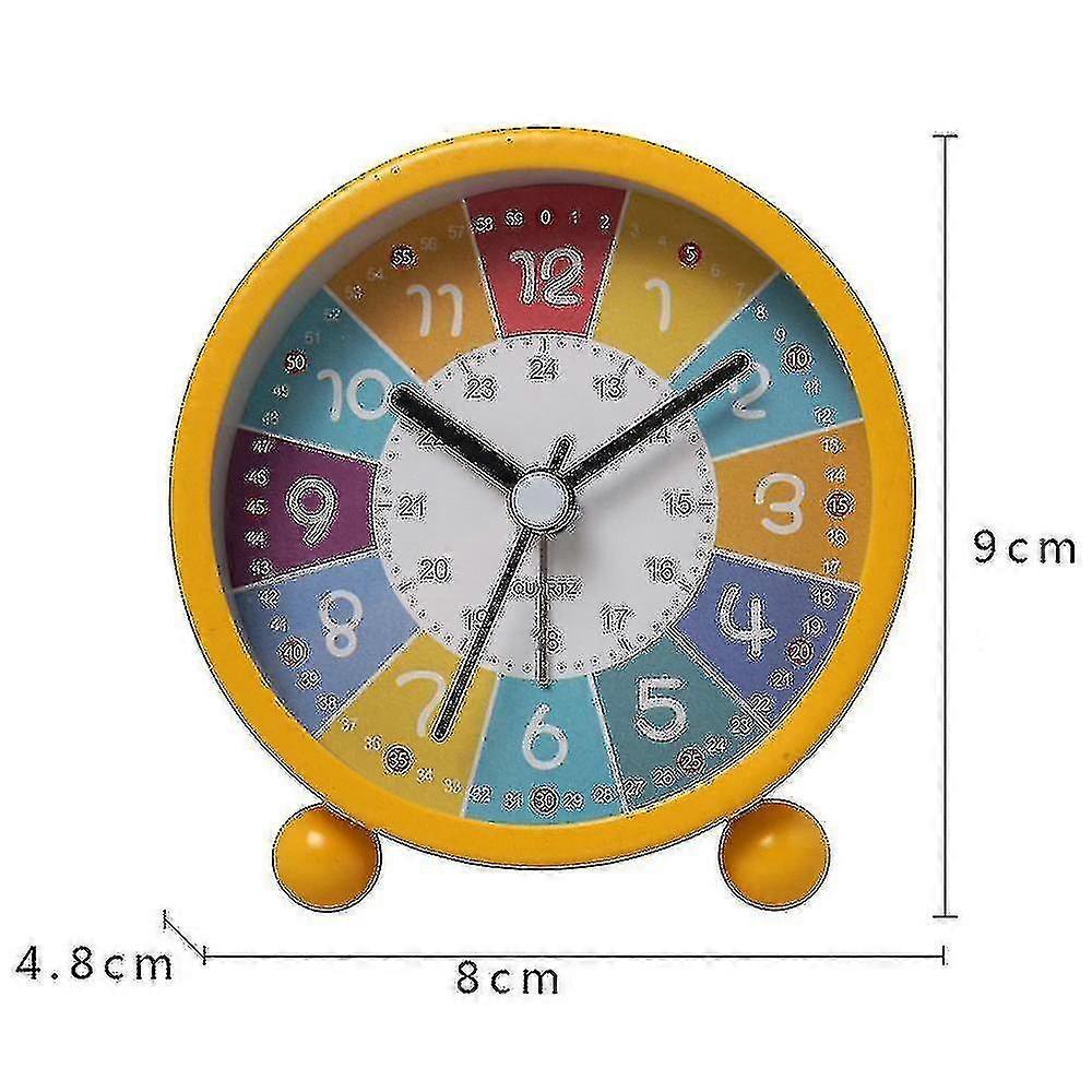 Learning Clock For Kids - Telling Time Teaching Clock - Kids Wall ...