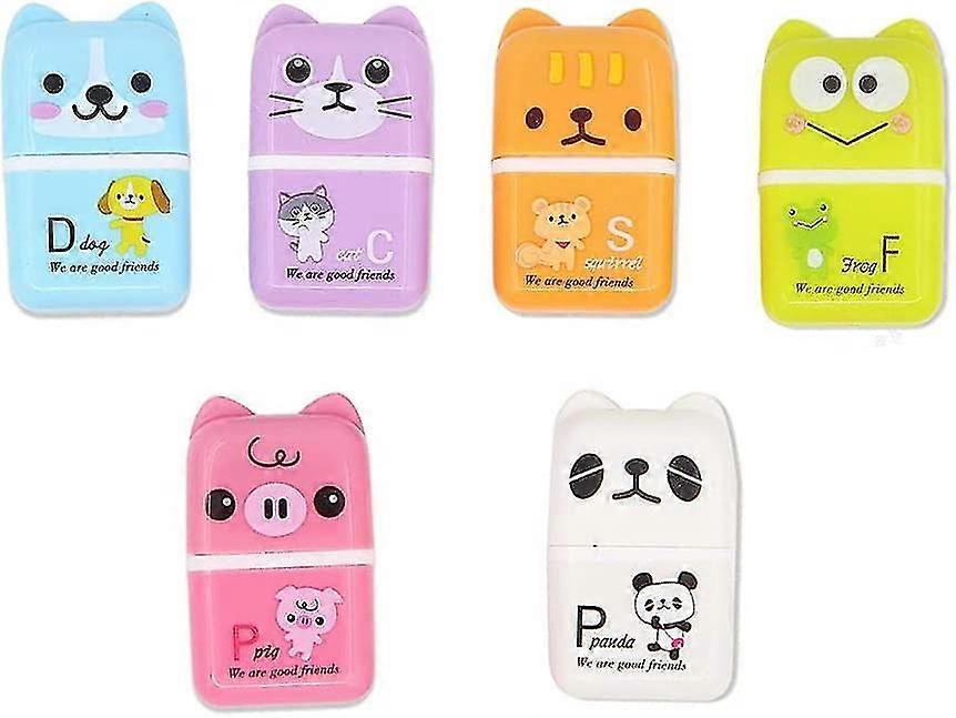 Kinder Gummiradierer 6 Stück