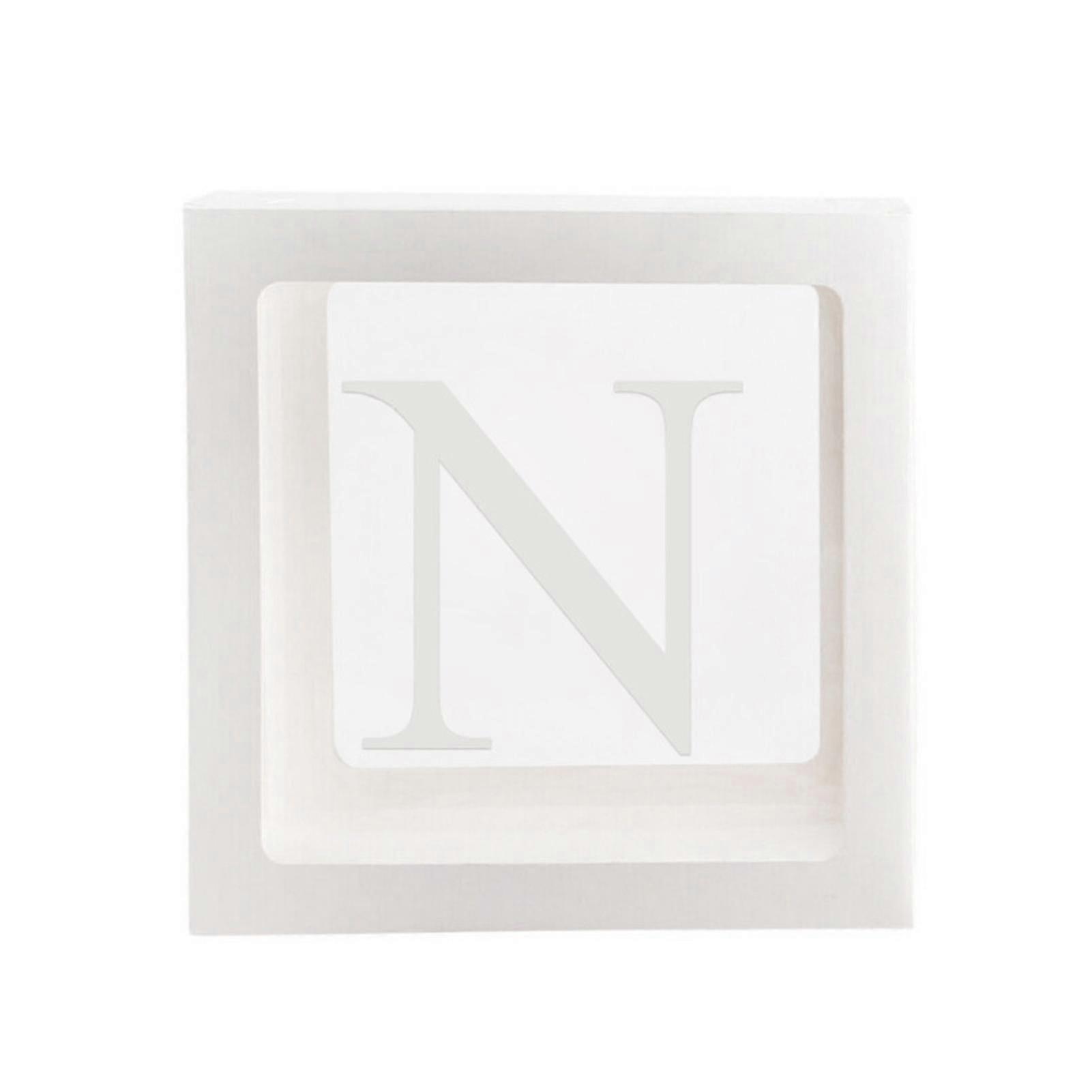 Rl Ballonbox Exquisite Party Decor liefert A-z Brief Karton Cube Clear Box N