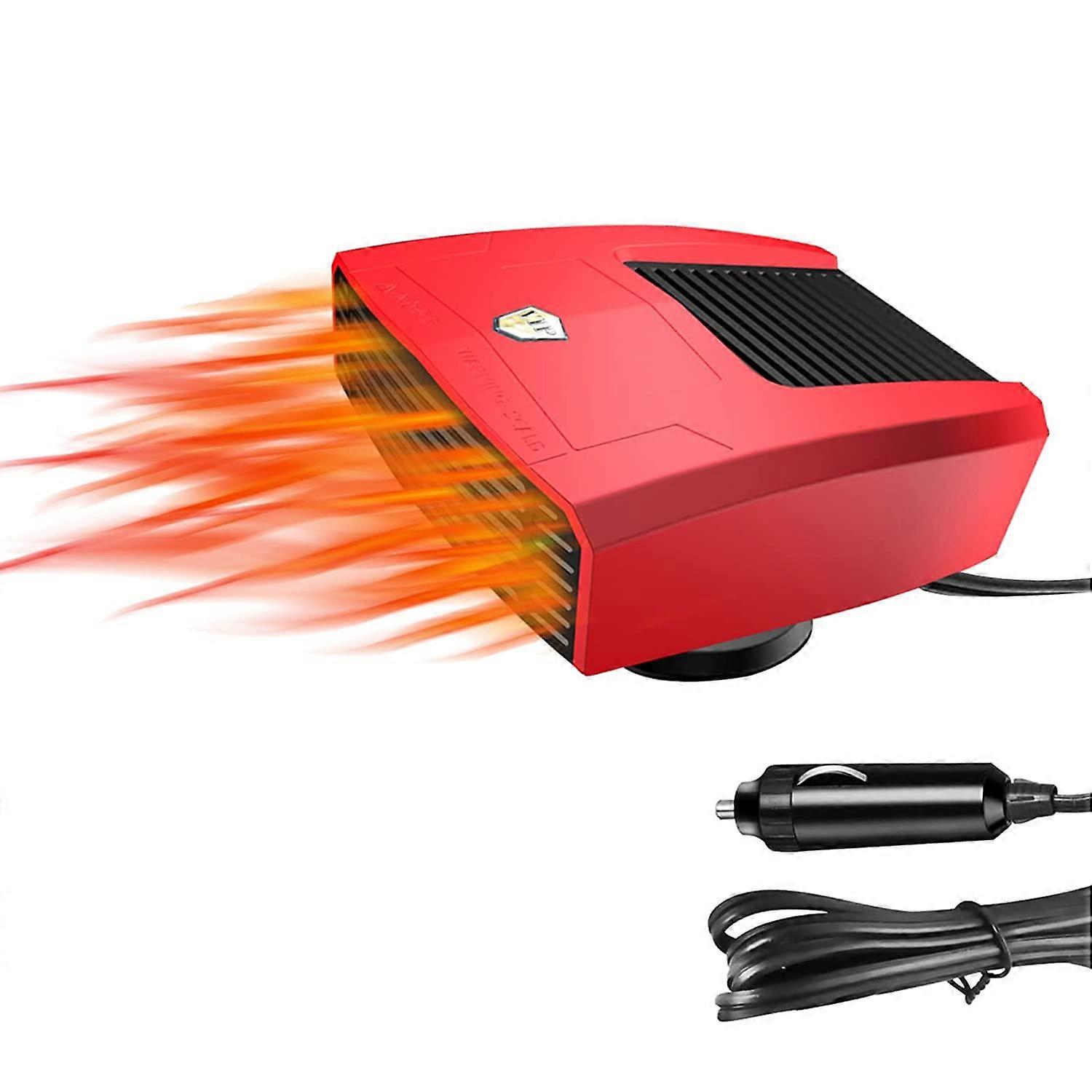 Φορητός ανεμιστήρας θερμαντήρων αυτοκινήτων, γρήγορη θέρμανση γρήγορα απόψυξη Defogger, θερμαντήρας αυτοκινήτων 12V/150W