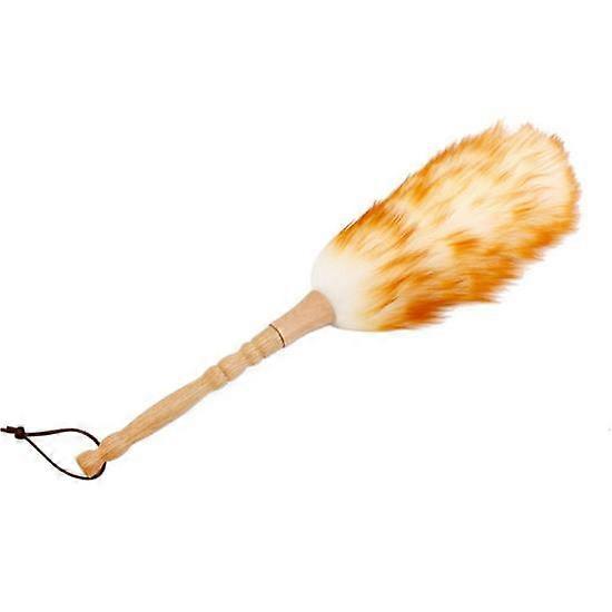 Wool Duster，Soft Fluffy Wool Duster Universal Practical Dusting Tool for Roofs Dust Cleaning