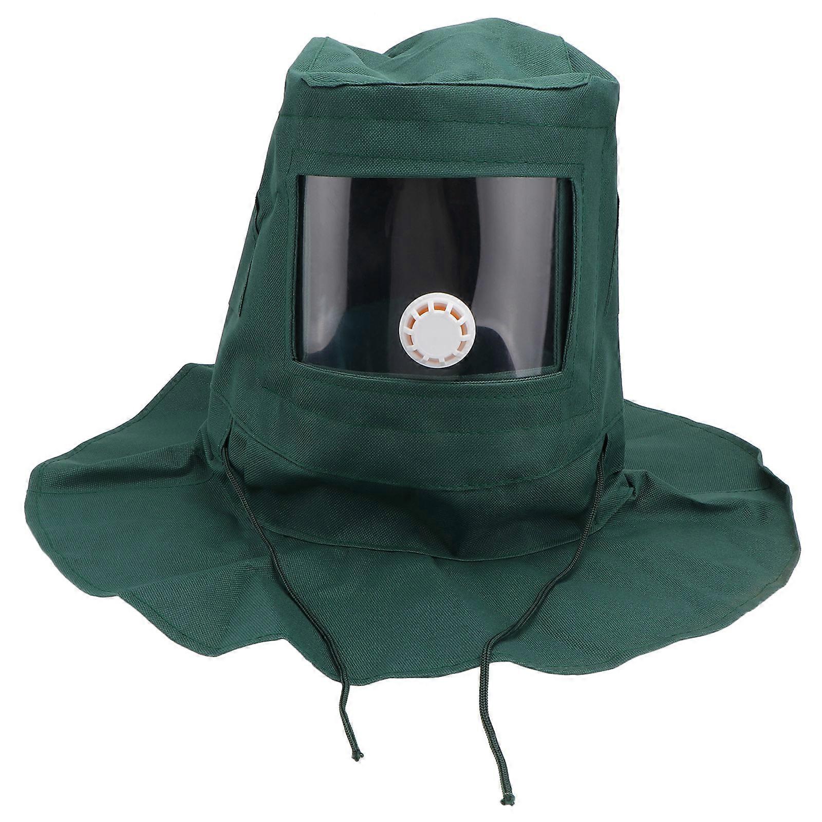 Luft-Sandstrahler Sandstrahler Sandstrahler Sandstrahler Sandhauben Sandhaube Kappe Grün