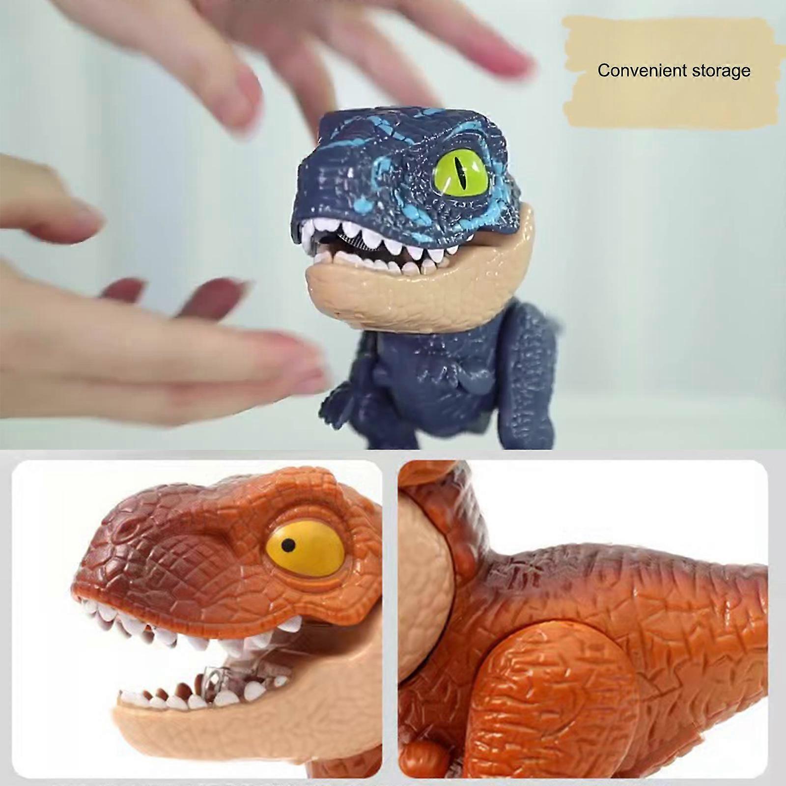 Les jouets assemblent le dinosaure cinq en un enfants Agrafeuse Crayon Aiguiseur Crayon Règle Gomme