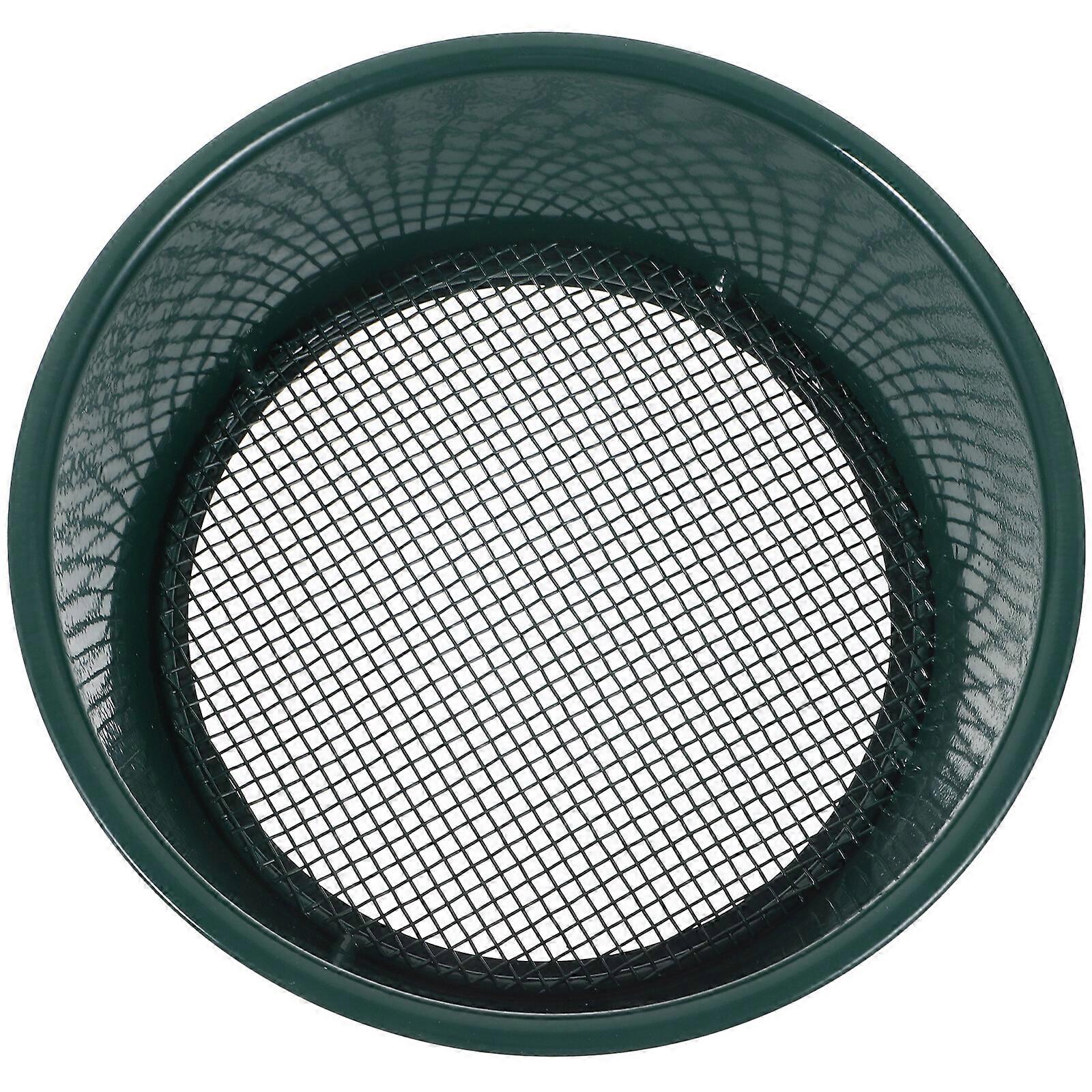 Soil Sifter Compost Sifter Soil Sifter for Gardening Metal Mesh Sifter Garden Sifter