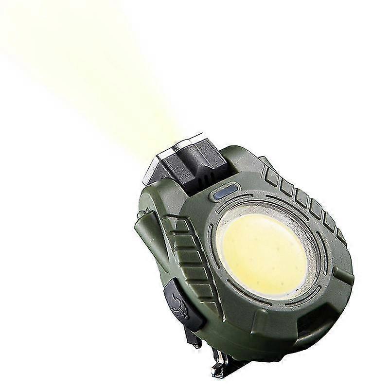 Hat Clip Light Small Flashlight With Magnet For Camping Sensor Switch Pocket Waterproof Keychain Work