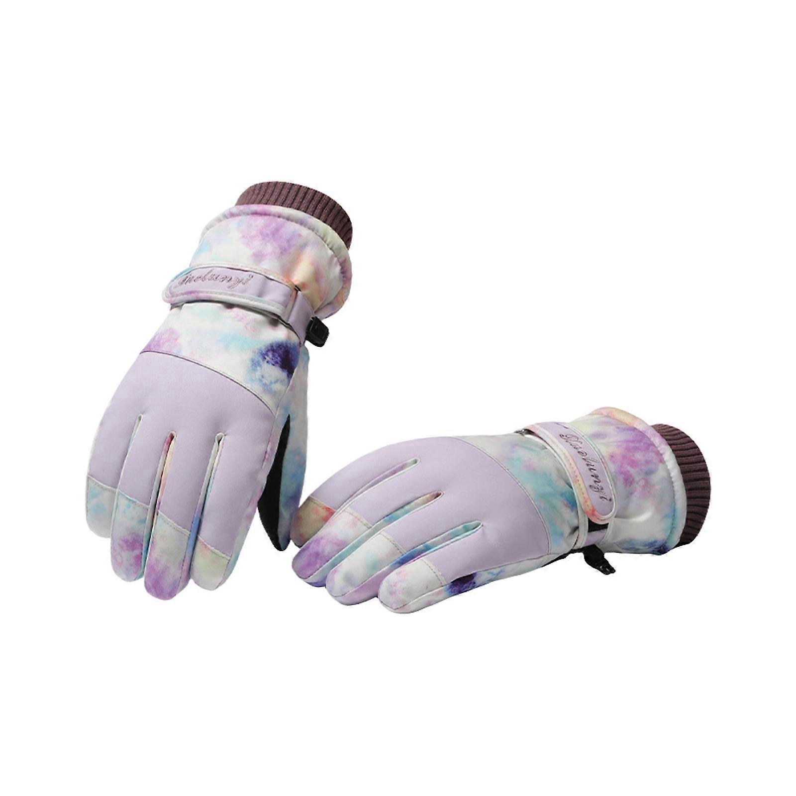 Winter gloves - men's ski gloves - women's ski gloves - waterproof ski gloves