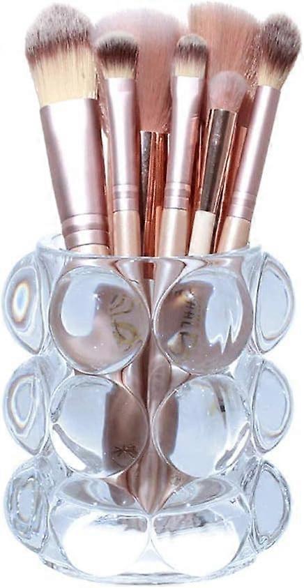 Salgsfremmende salg Crystal Glass Bead Makeup Brush Storage Box