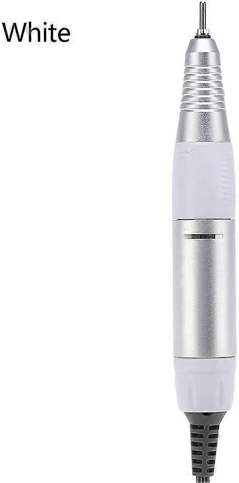 30000 دورة في الدقيقة استبدال قلم مثقاب الأظافر ، أداة ملحق الحفر الكهربائي مانيكير باديكير (أبيض