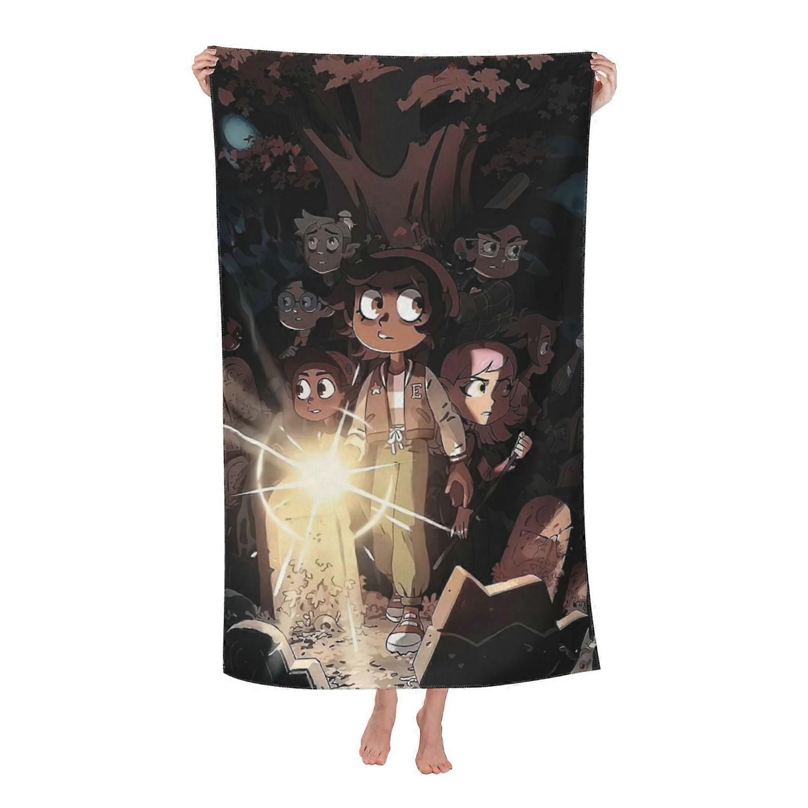 i458Anime Die Eule Badetuch 2xYJ4107