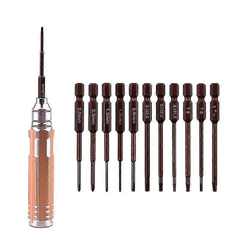 12 In 1 Hss Screwdriver Set Repairing Tools Kit For Dji Phantom 3/4 Professional Rc Drone Car Boat Hobby T6 T9 Hex