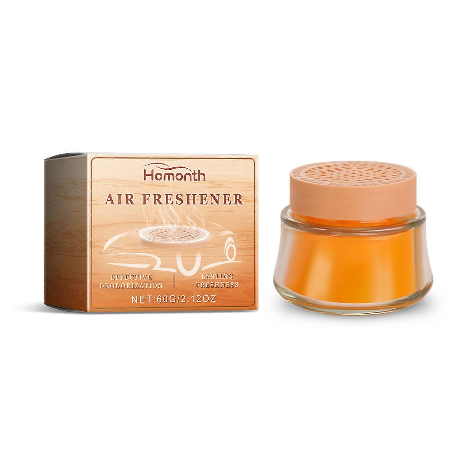 Portable Cologne Car Balm - Solid Odor Eliminator for Fresh Driving Experience