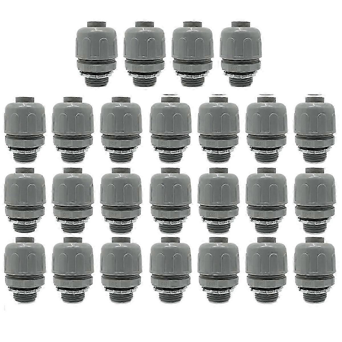 Liquid Tight Connectors - PVC Electrical Conduit Connectors - Flexible Non-Metallic Straight Conduit