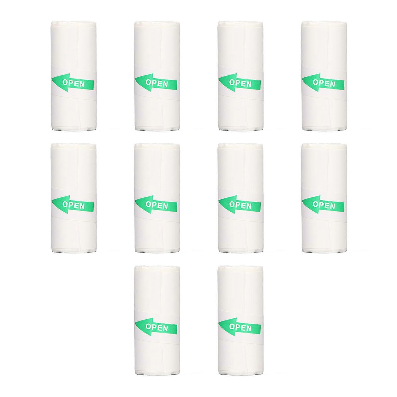 10 Roll Thermal Printer Paper Portable Thermal Self Adhesive Mini Printing Paper for Label Wrong Questions Photo 57x25mm