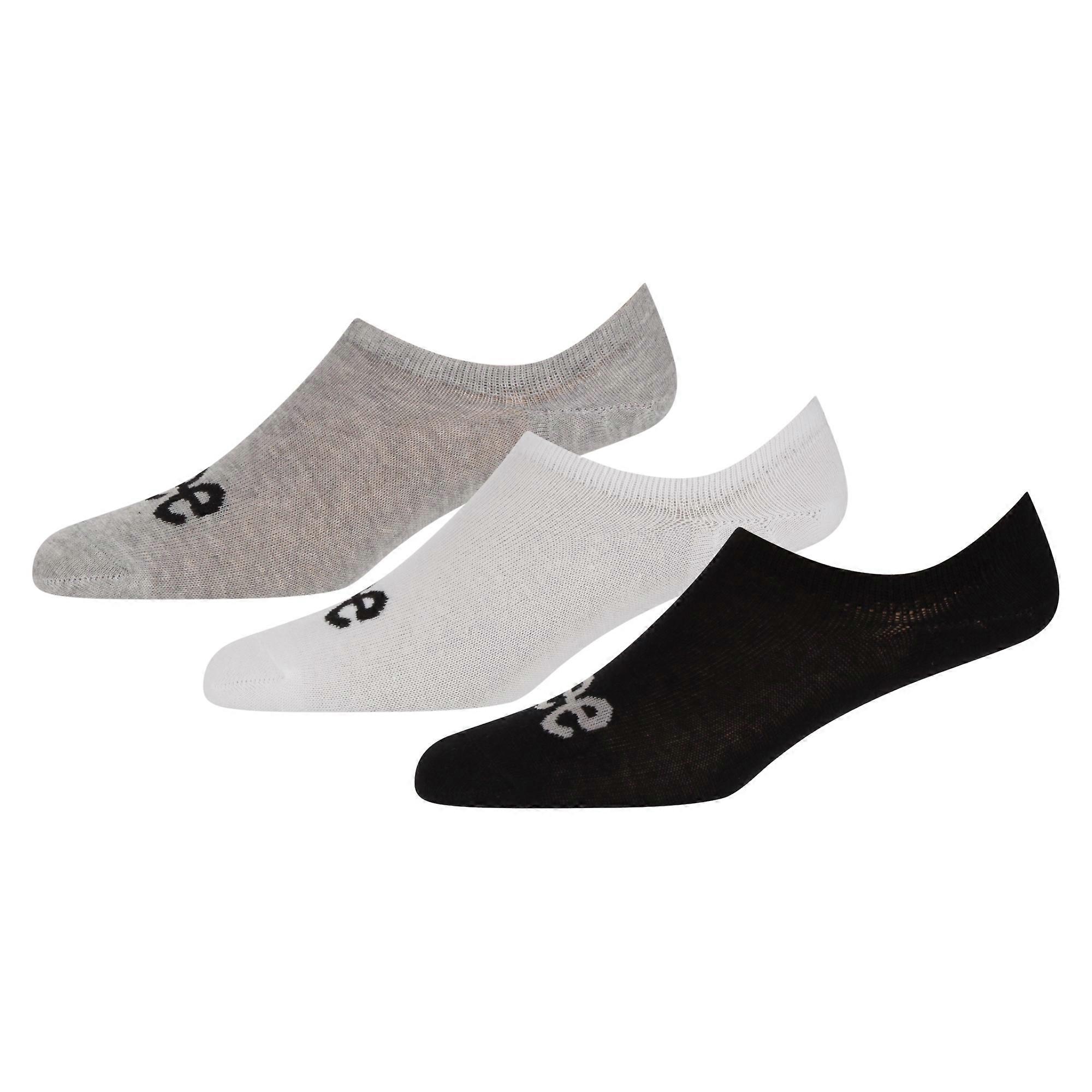 Lee 3 Pack Unisex Invisible Socks CHRIS