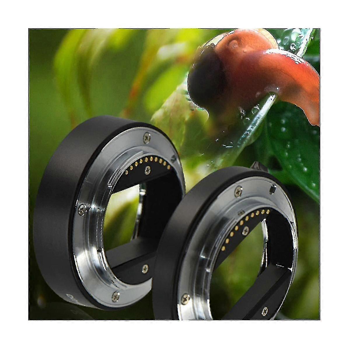 Auto Focus Macro Extension Tube Ring 10mm 16mm Do mocowania E A6300 A6500 A6000 A7 A7ii A7iii Obiektyw -up - Sfygv