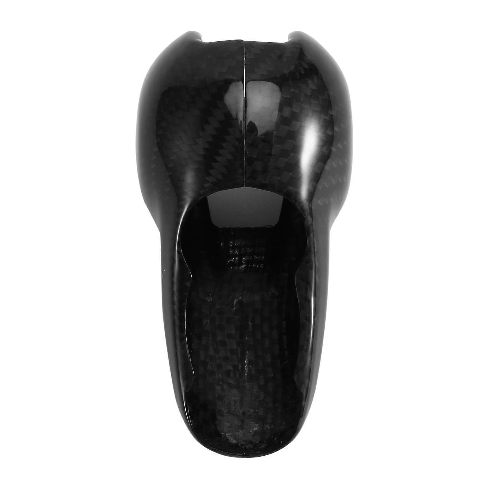 Car Shift Knob Cover Trim Αυτοκόλλητο Carbon Fiber για 718 911