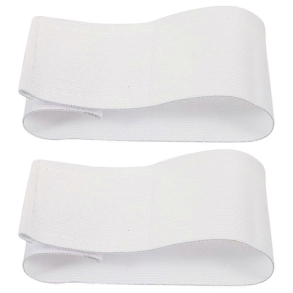 2pcs כדורגל כדורגל קפטן ארמבנד ריק DIY ריק קפטן ארמבנד שחקן כדורגל סרט זרוע